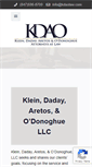 Mobile Screenshot of kdaolaw.com